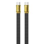 Charging Cable WK 100W TYPE-C/TYPE-C Black 1