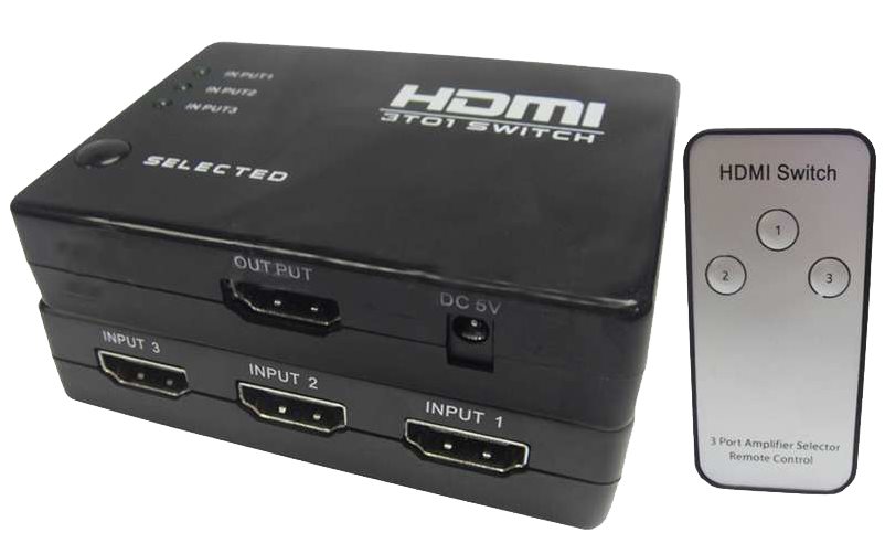 ΕΠΙΛΟΓΕΑΣ HDMI 3:1 HDV-301N