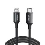Charging Cable MFI UGREEN US171 18W PD TYPE-C/i6 Black 1m 60751 3A