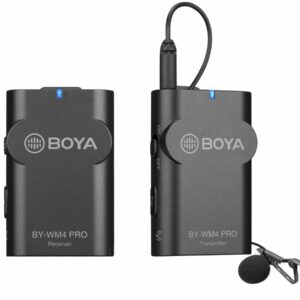 BOYA BY-WM4 pro-K1 wireless mic 2.4G Wireless Mic System 1+1