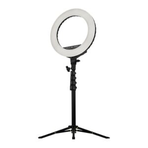 Streamplify Light 14 Streaming Ring Light - Black 36cm & tripod - selfie stick