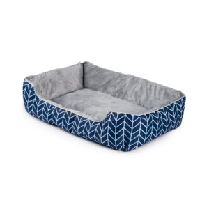 Κρεβάτι για Κατοικίδια 100 x 70 x 25 cm XL Χρώματος Μπλε Pethaus DR-234