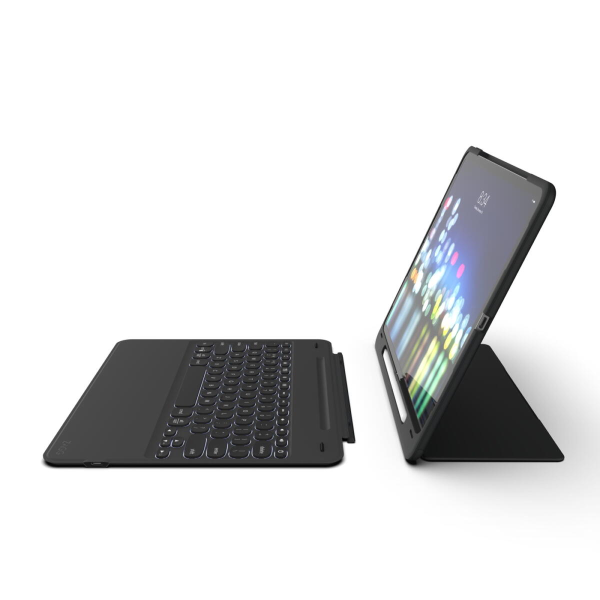 ZAGG Slim Book Go Θήκη με πληκτρολόγιο για Apple iPad Pro 12.9-inch (2020) σε μαύρο χρώμα - 103302326