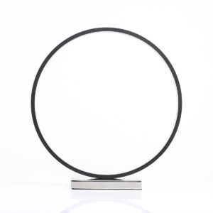 Designnest Round Table Lamp |Heng| Σφαιρική διακοσμητική λάμπα διαμέτρου 35 εκατοστών με ροοστάτη (Μαύρο)