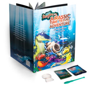 Aqua Dragons Special Edition Kit Sea Friends Συνοδευτικό βιβλίο: "Προϊστορικό ταξίδι περιπέτειας στο χρόνο" (4011) κατάλληλο για παιδιά 6 ετών και άνω