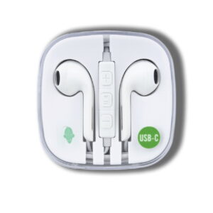 GreenMouse Ακουστικά με USB-C Connector σε λευκό χρώμα – 46956592