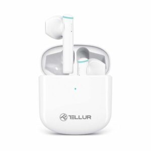 Tellur Aura Bluetooth True Wireless Headphones Ασύρματα Ακουστικά Bluetooth TWS – White