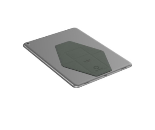 DesignNest FoldStand |Tablet|^mini Αόρατο αναδιπλούμενο tablet stand κατάλληλη για 7″ έως 9″ tablets (Grey)