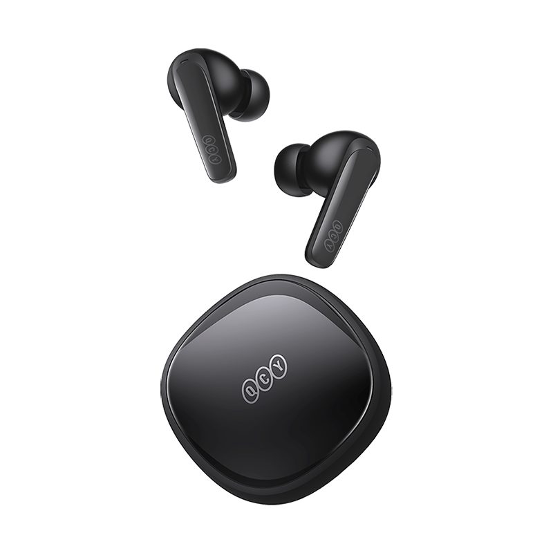 QCY T13X TWS Black - 30 hour battery - True Wireless Earbuds - Quick Charge 380mAh