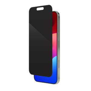 ZAGG InvisibleShield Full Face Tempered Glass Elite Privacy – iPhone 15 Pro Max (privacy)
