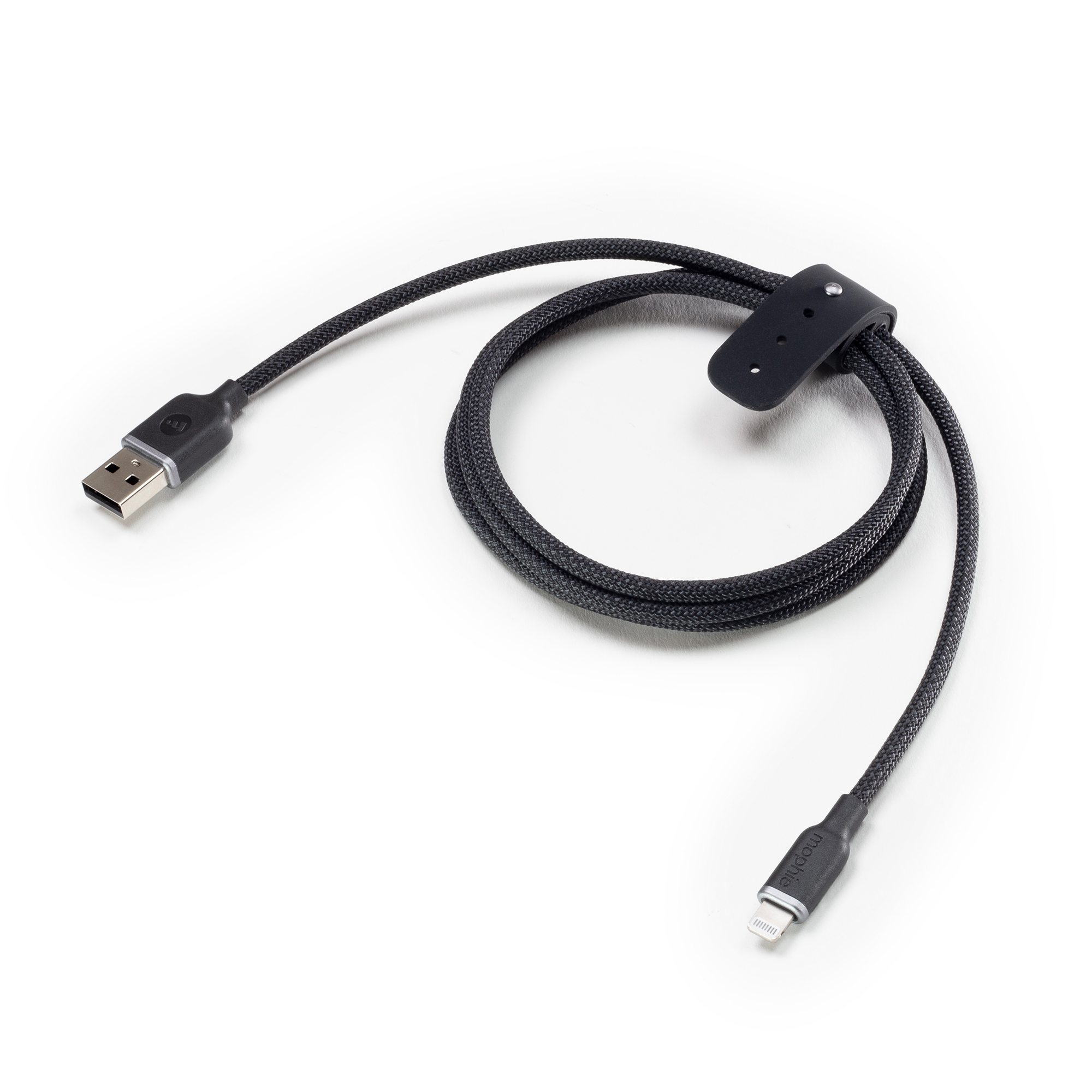 Mophie Charge Stream® Καλώδιο φόρτισης Lightning to USB-A (1 μέτρο – λευκό braided)