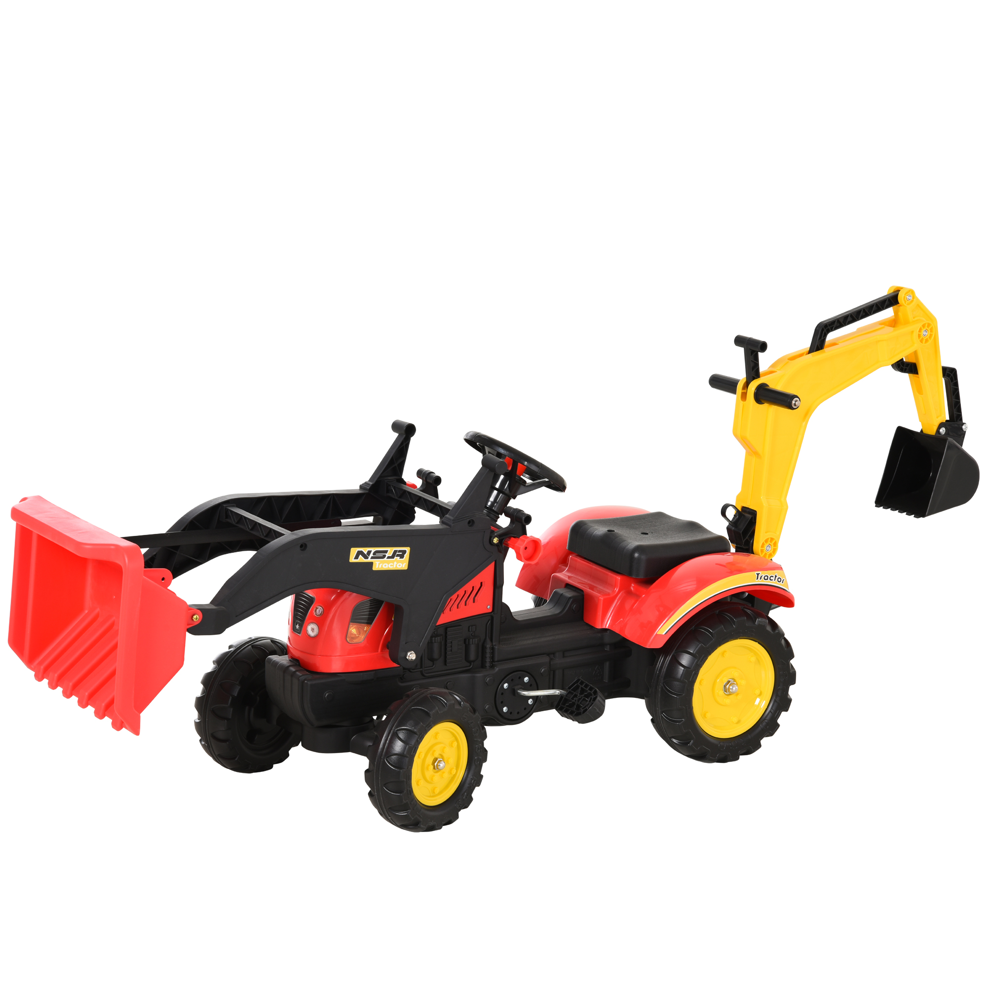 HOMCOM Toy Truck with Pedals