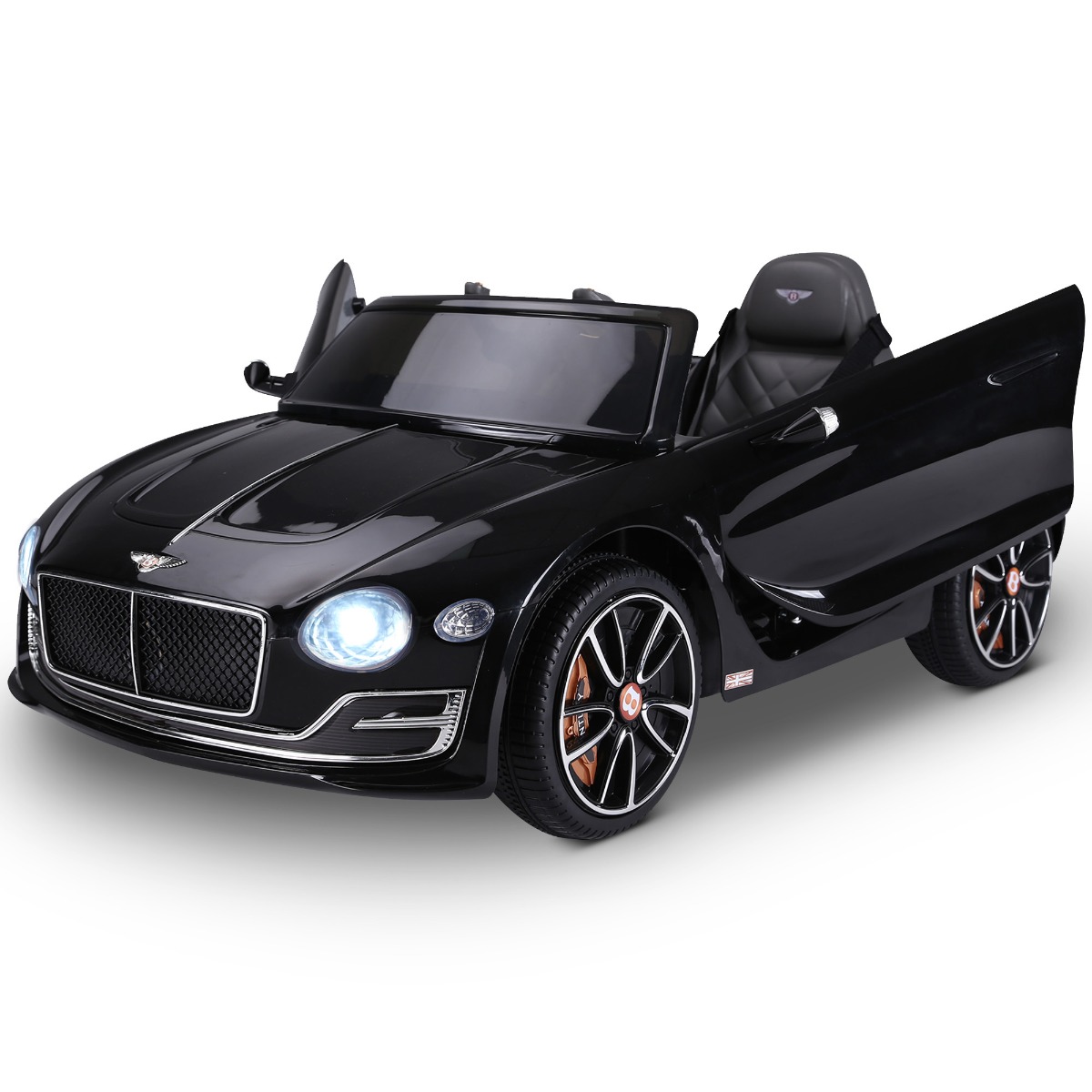 HOMCOM Electric Car for Children Bentley μοντέλο με τερματοφύλακα 108x60x43cm
