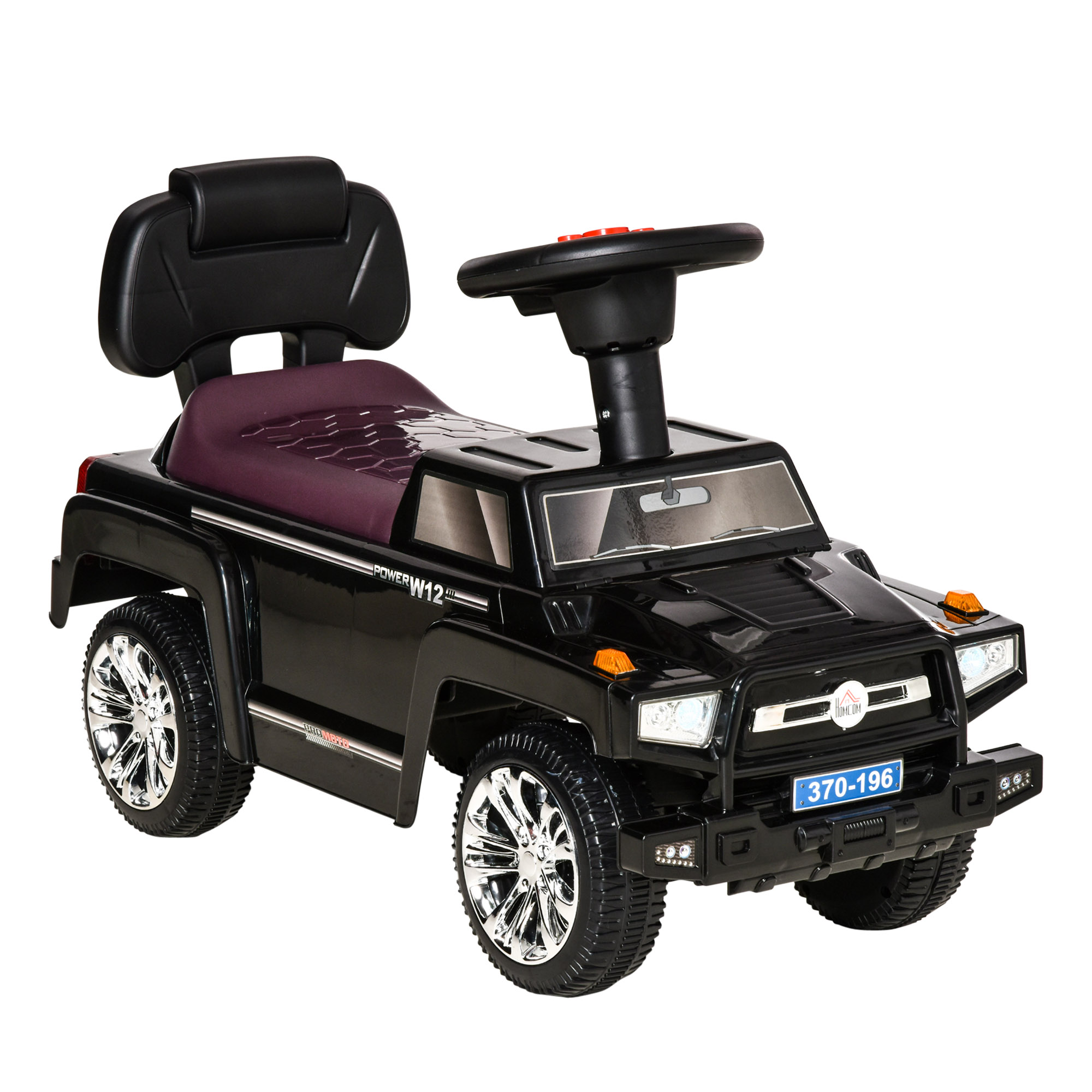 HOMCOM Off-Road Toy Car for Kids Ride-on