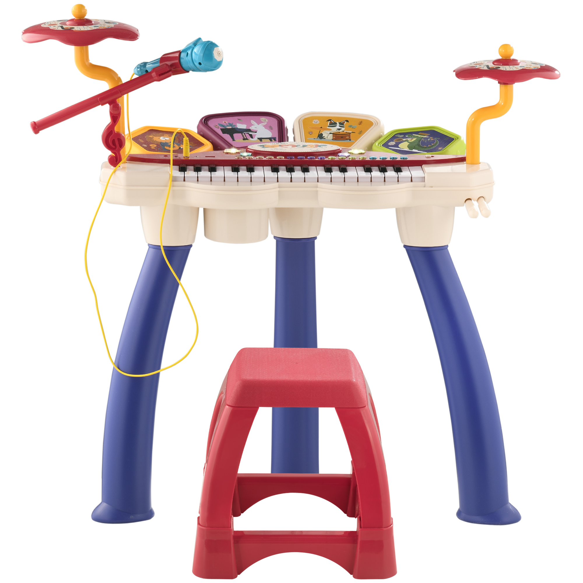 AIYAPLAY Πιάνο για παιδιά 3-6 ετών με σκαμπό