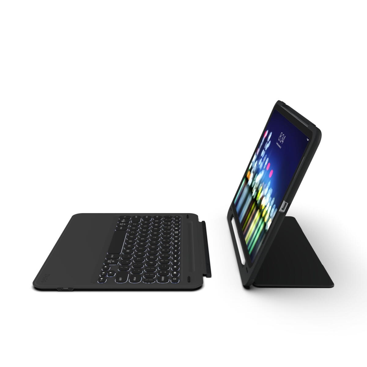 ZAGG Slim Book Go Θήκη με πληκτρολόγιο για Apple iPad 11-inch (2020) σε μαύρο χρώμα - 103302317