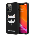 Karl Lagerfeld 3D Rubber Case Choupette's Head Θήκη προστασίας από σιλικόνη – iPhone 13 Pro (Μαύρο - KLHCP13LSLCHBK)