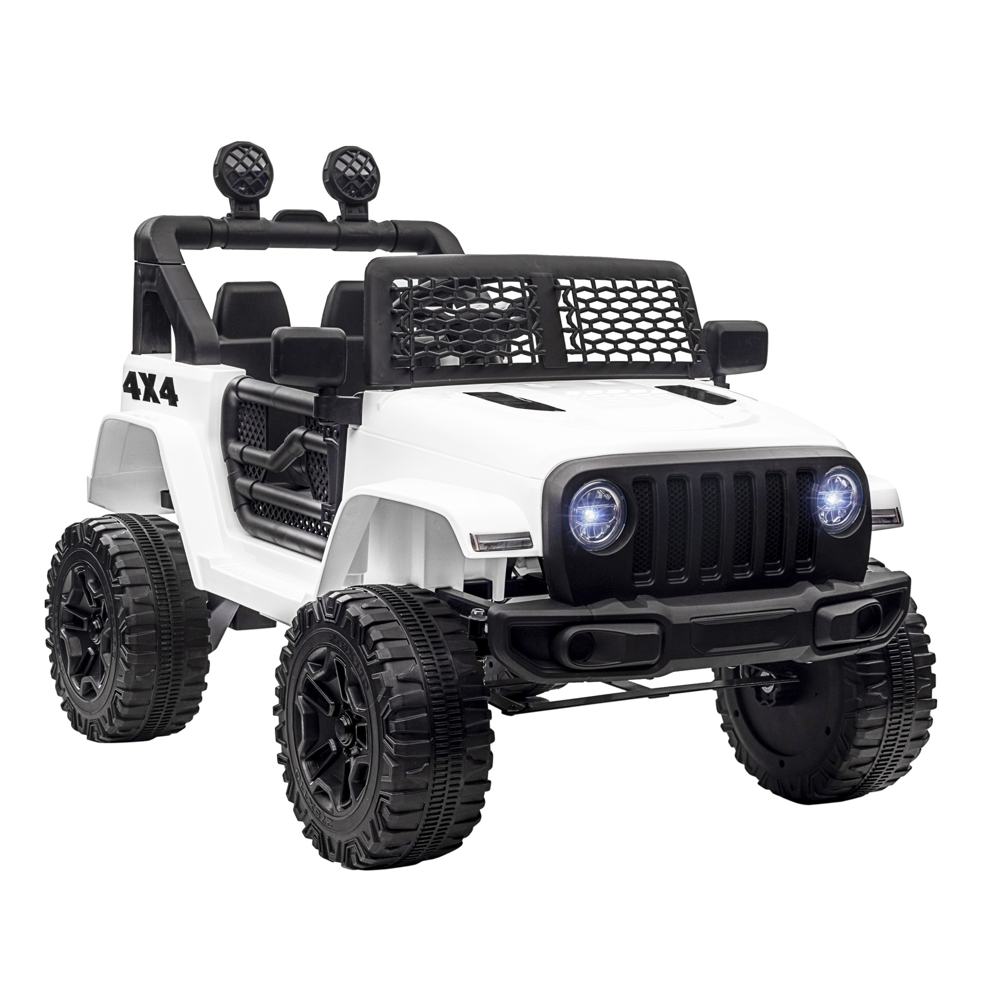 HOMCOM Electric Ride-On Vehicle for Children Jeep Off-Road με τηλεχειριστήριο και 2 ταχύτητες