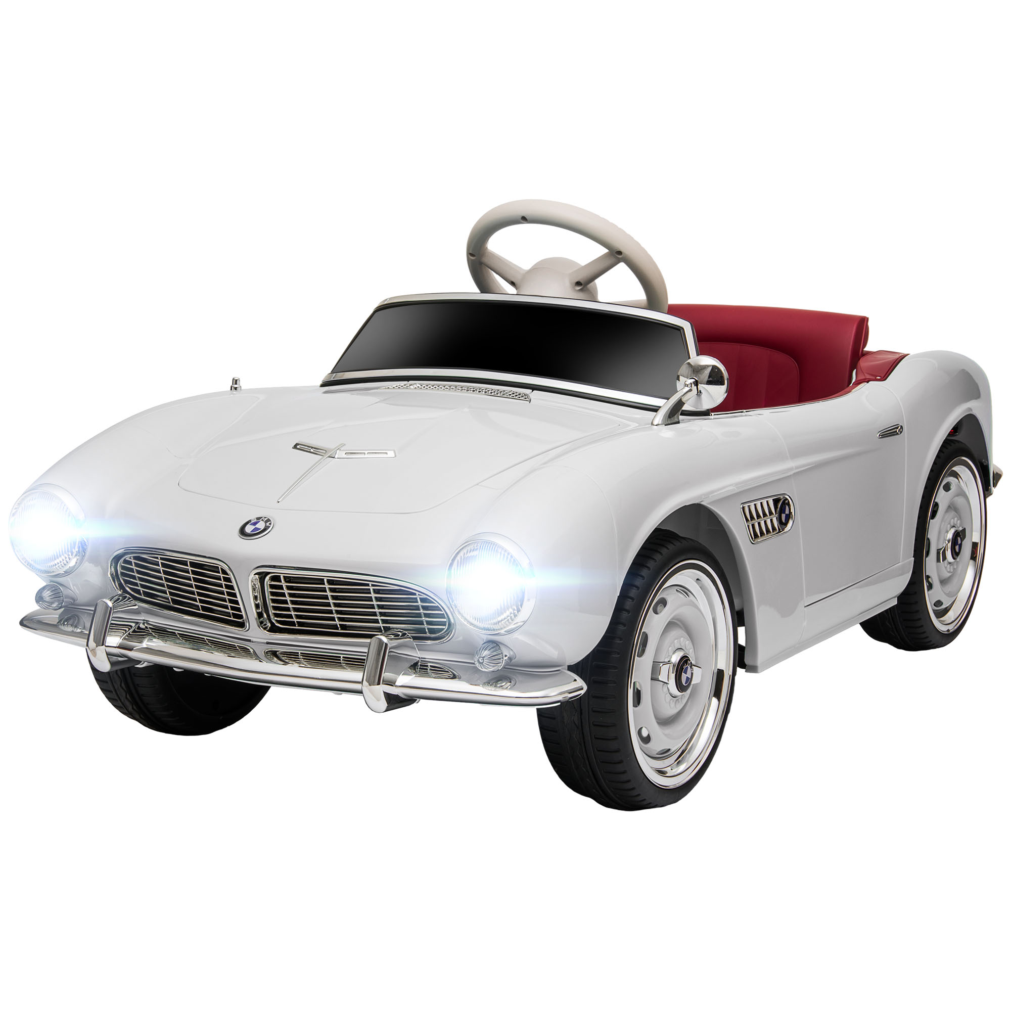 HOMCOM Electric Ride-On Toy Car για Παιδιά με 2 Πόρτες με άδεια BMW 507