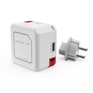 Designnest® PowerUSB |Portable| (5000mAh) Φορητό Hub & Powerbank 4 θέσεων USB-A