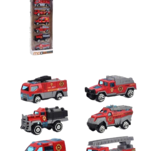 Σετ οχήματα πυροσβεστικής - 6pcs - LS48 - 222438