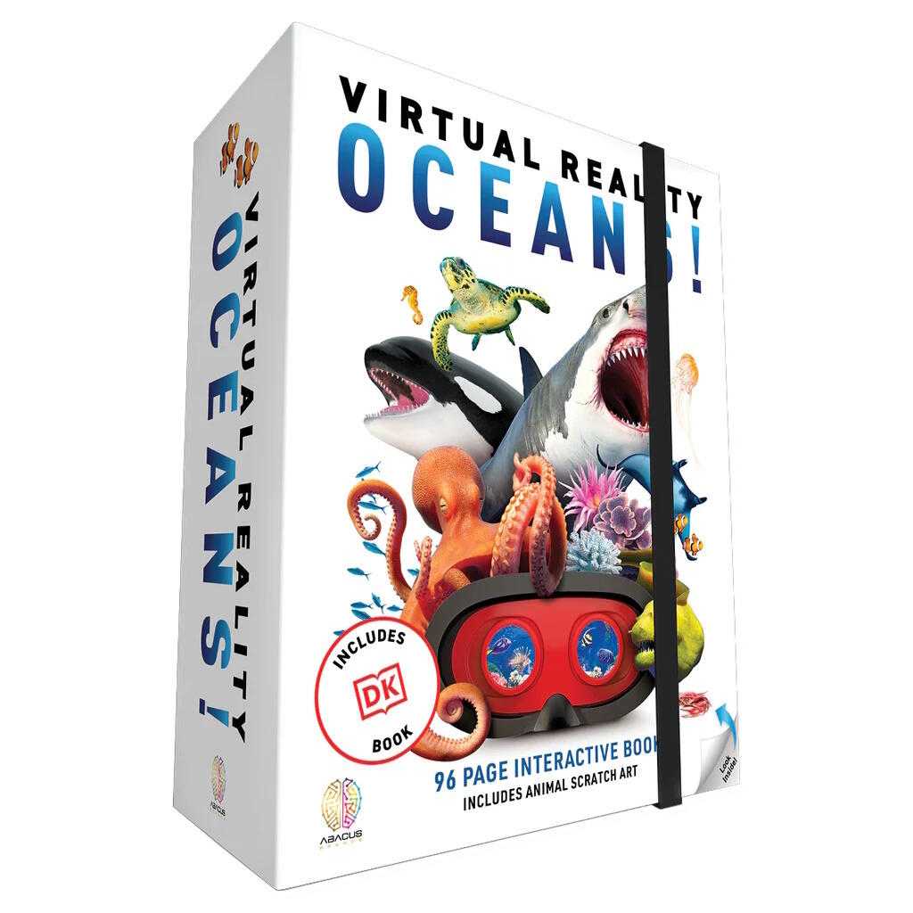 Abacus Brands VR Giftbox Oceans! Σετ εικονικής πραγματικότητας – Πολυτελές Σετ Δώρου Για ηλικίες 8 έως 12 ετών – Περιλαμβάνει Γυαλιά VR