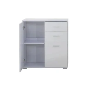 HOMCOM Ξύλινο Έπιπλο με 2 Ντουλάπια και 2 Συρτάρια 71 x 76 x 35 cm HOMCOM 02-0673 - Image 4