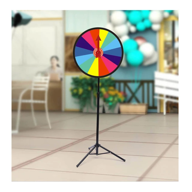 Hoppline Παιχνίδι Τροχός της Τύχης με Βάση 88 x 88 x 125.5 - 242 cm Hoppline HOP1001372 - Image 2