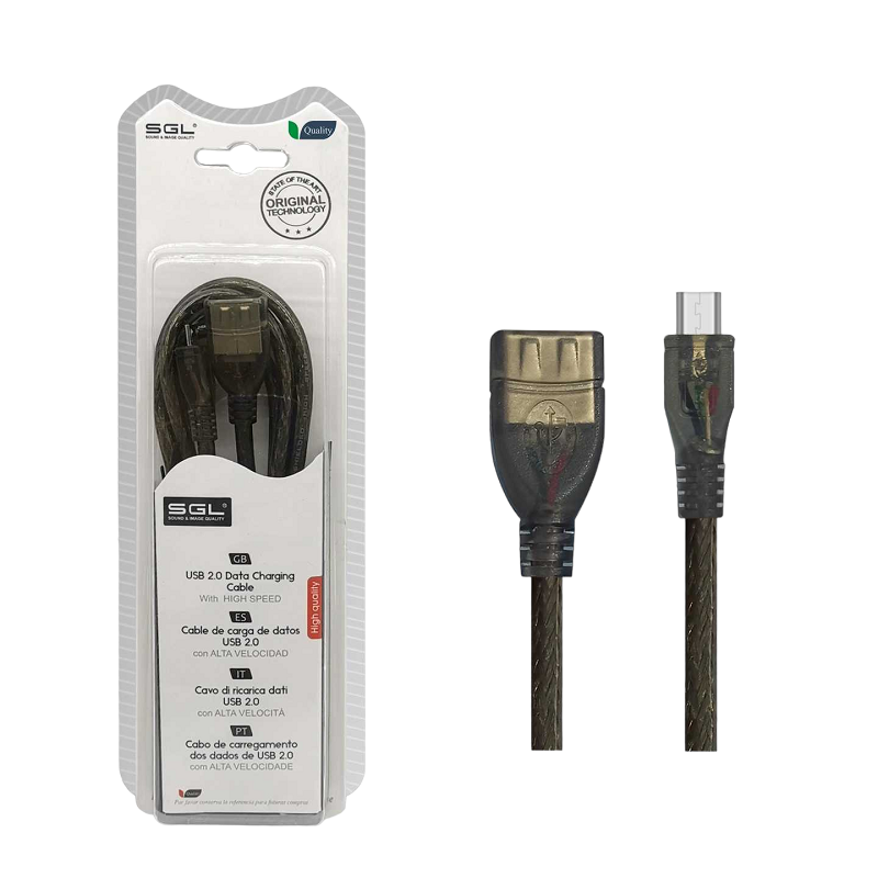 Αντάπτορας καλώδιο - 21S01 - USB A female/Micro USB - 3m - 097916 Αντάπτορας καλώδιο - 21S01 - USB A female/Micro USB - 3m - 097916