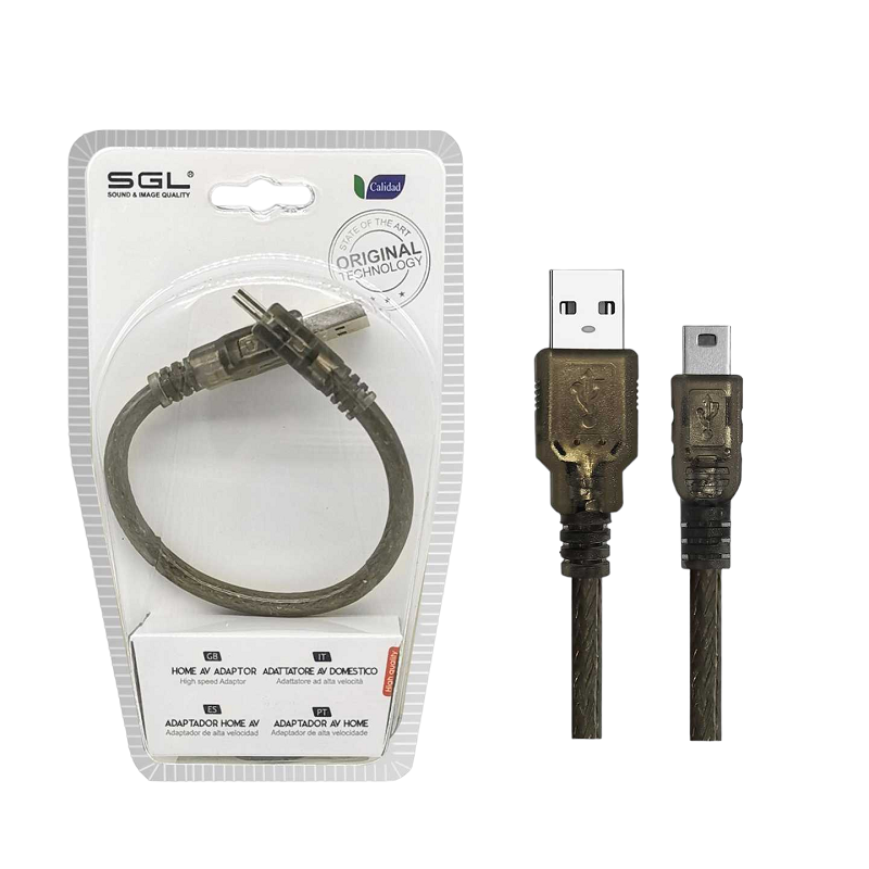 Αντάπτορας καλώδιο - USB-A male/USB Mini - 3S-01 - 20cm - 098074 Αντάπτορας καλώδιο - USB-A male/USB Mini - 3S-01 - 20cm - 098074