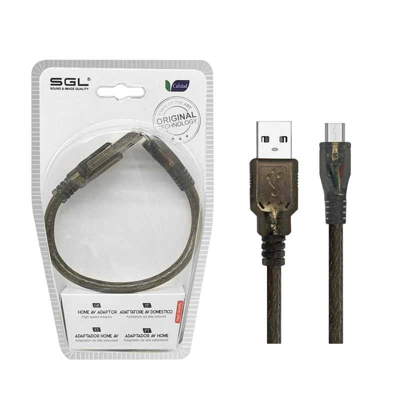 Αντάπτορας καλώδιο - USB-A male/Micro USB - 13S-01 - 20cm - 098104 Αντάπτορας καλώδιο - USB-A male/Micro USB - 13S-01 - 20cm - 098104