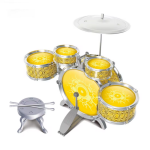 Παιδικό σετ Drums - XV755-8 - 102640 - Yellow