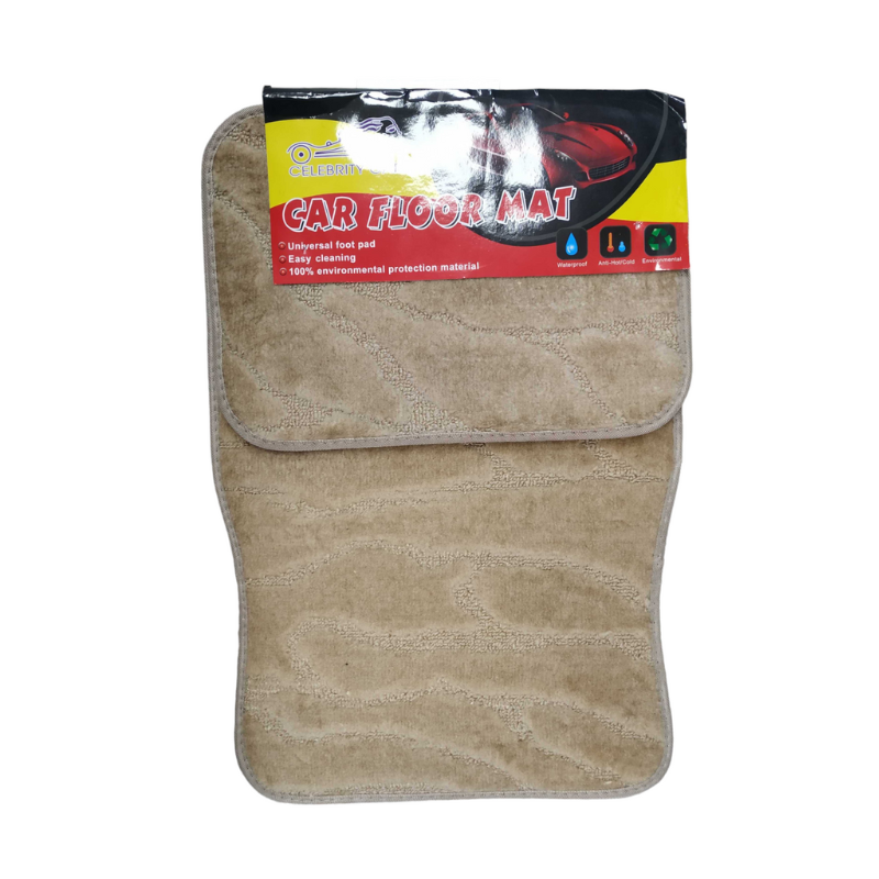 Πατάκια αυτοκινήτου - Celebrity Car - 4pcs - TH01 - 122391 - Beige Πατάκια αυτοκινήτου - Celebrity Car - 4pcs - TH01 - 122391 - Beige