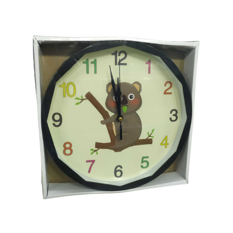 Παιδικό ρολόι τοίχου - XH-B2602 - 26cm - 126027 - Black Παιδικό ρολόι τοίχου - XH-B2602 - 26cm - 126027 - Black