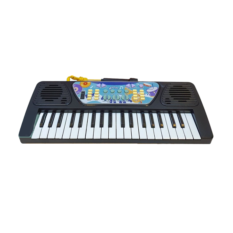Παιδικό πιάνο με μικρόφωνο - 828-13 - 161262 - Black
