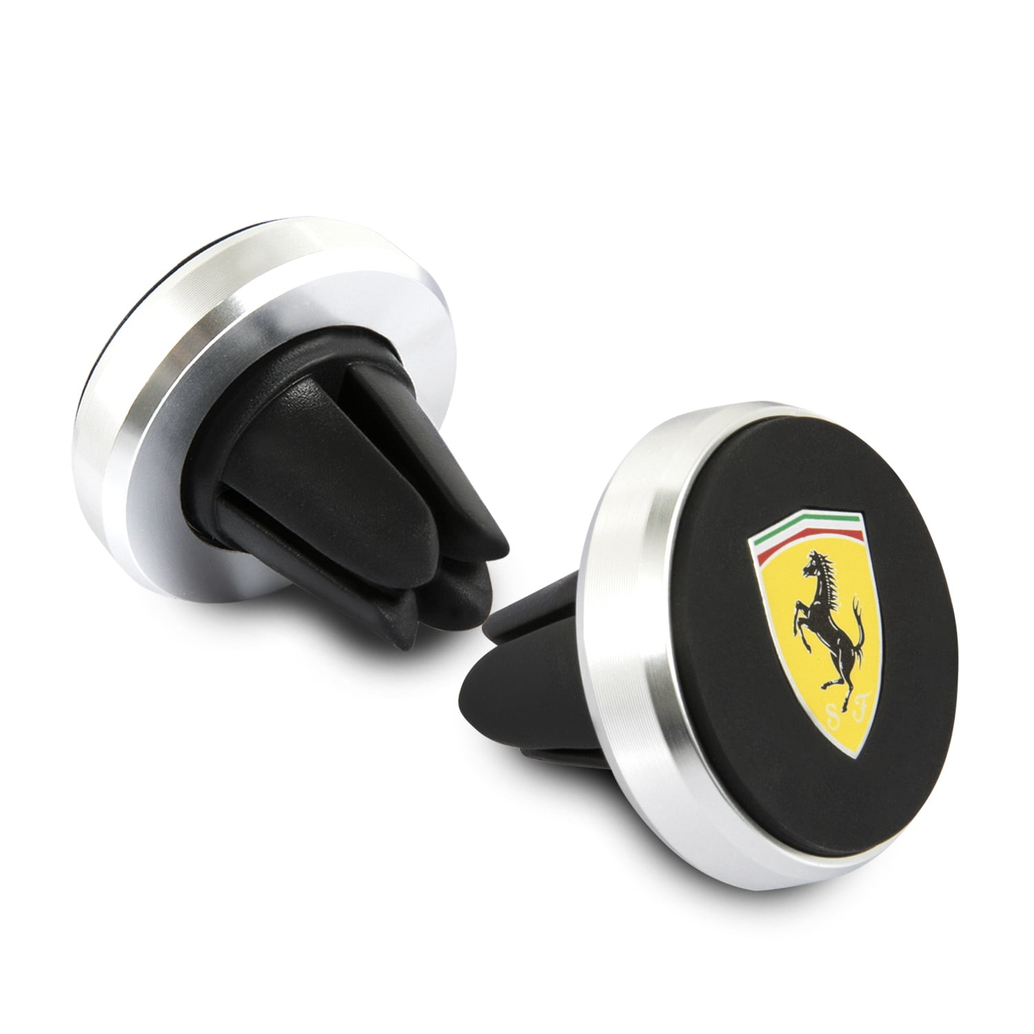 Ferrari Phone Holder Air Vent Mount Μαγνητική βάση στήριξης Smartphone αεραγωγών (Μαύρη/Ασημί)