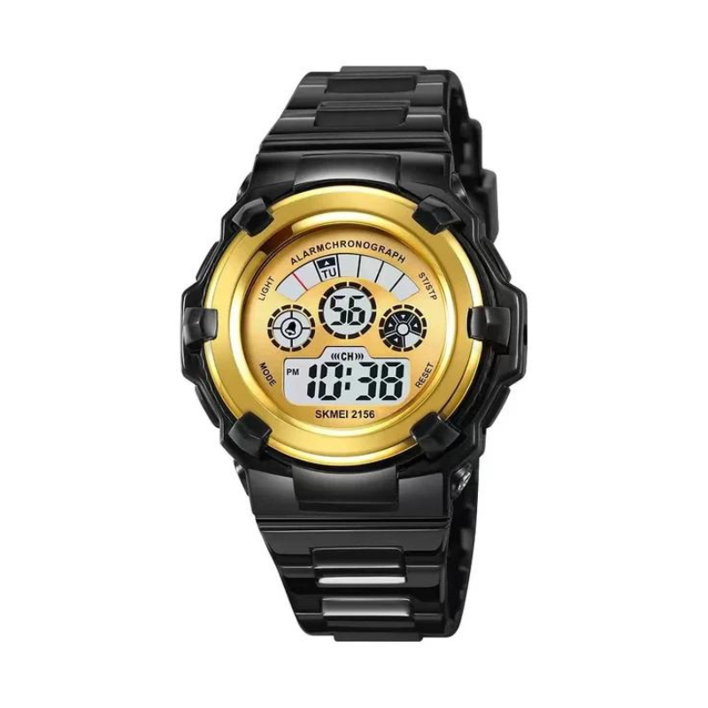 Ψηφιακό ρολόι χειρός – Skmei - 2156 - Black/Gold Ψηφιακό ρολόι χειρός – Skmei - 2156 - Black/Gold