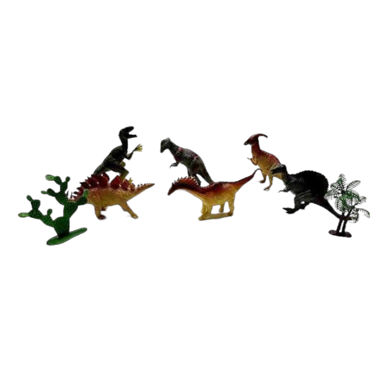 Σετ φιγούρες δεινοσαύρων - 2076A6 - 6pcs - 308140