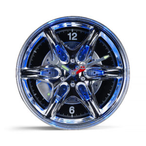 The Source Led Wheel Rim Clock- Φωτιζόμενο Ρολόι Τοίχου σε Σχήμα Τροχού