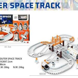 Σετ διαστημικός αυτοκινητόδρομος DIY - Space Track - 888-77 - 900277