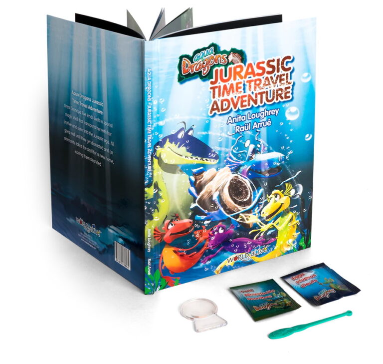 Aqua Dragons Special Edition Kit Sea Friends Συνοδευτικό βιβλίο: "Προϊστορικό ταξίδι περιπέτειας στο χρόνο" (4011) κατάλληλο για παιδιά 6 ετών και άνω