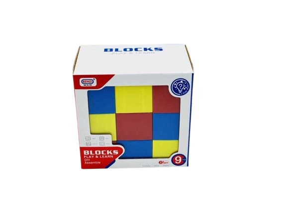 Σετ κατασκευών DIY με τουβλάκια - 9pcs - 6681-3 - 493443 Σετ κατασκευών DIY με τουβλάκια - 9pcs - 6681-3 - 493443