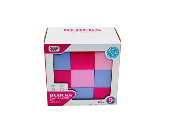 Σετ κατασκευών DIY με τουβλάκια - 9pcs - 6681-6 - 493474 Σετ κατασκευών DIY με τουβλάκια - 9pcs - 6681-6 - 493474