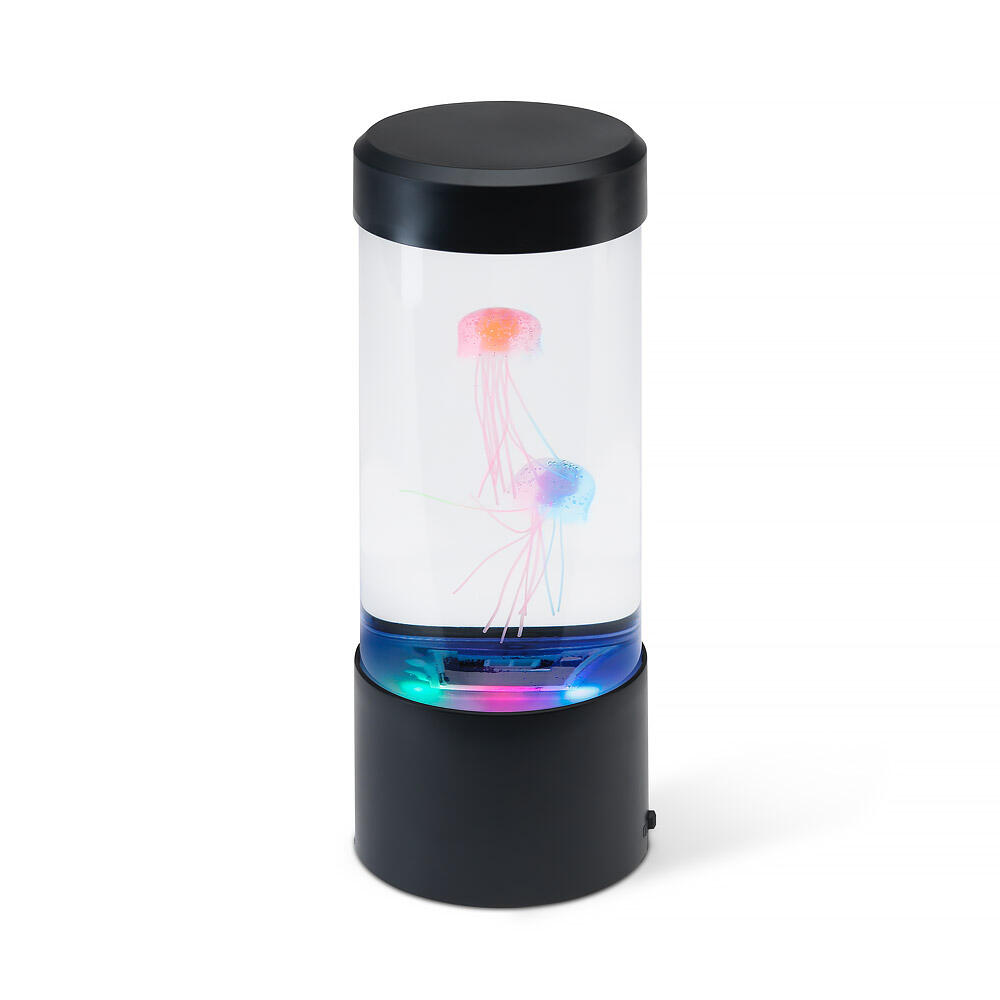 The Source Mini Jellyfish Tank – Mini Κυλινδρικό Φωτιστικό LED με δύο χαριτωμένες μέδουσες που παράγει υπνωτιστικό θέαμα