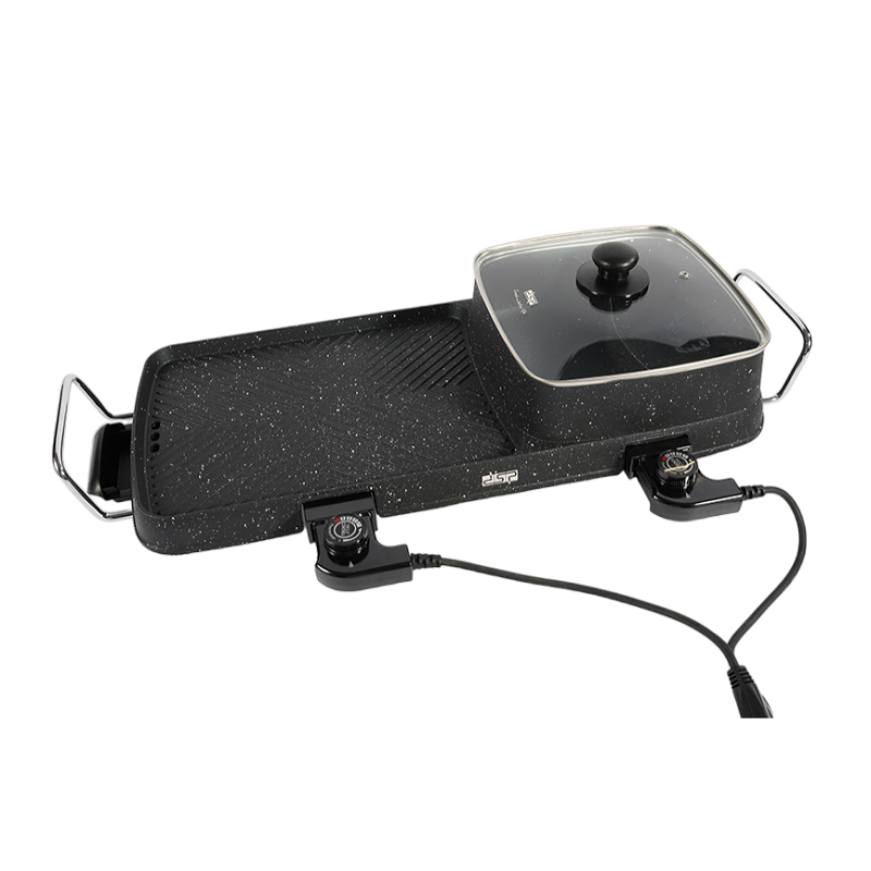 Ηλεκτρική εστία Grill με κατσαρόλα - 2in1 - KB1055 - DSP - 611466 Ηλεκτρική εστία Grill με κατσαρόλα - 2in1 - KB1055 - DSP - 611466