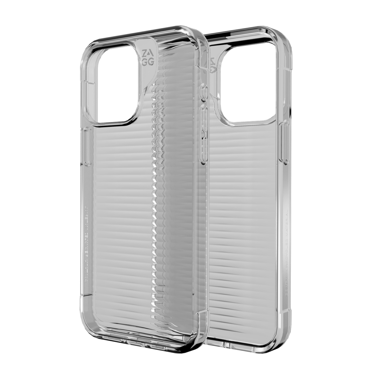 Zagg Luxe Case Λεπτή και κομψή Θήκη προστασίας που αντέχει σε πτώσεις έως 3 μέτρα – iPhone 15 Pro Max (Clear)