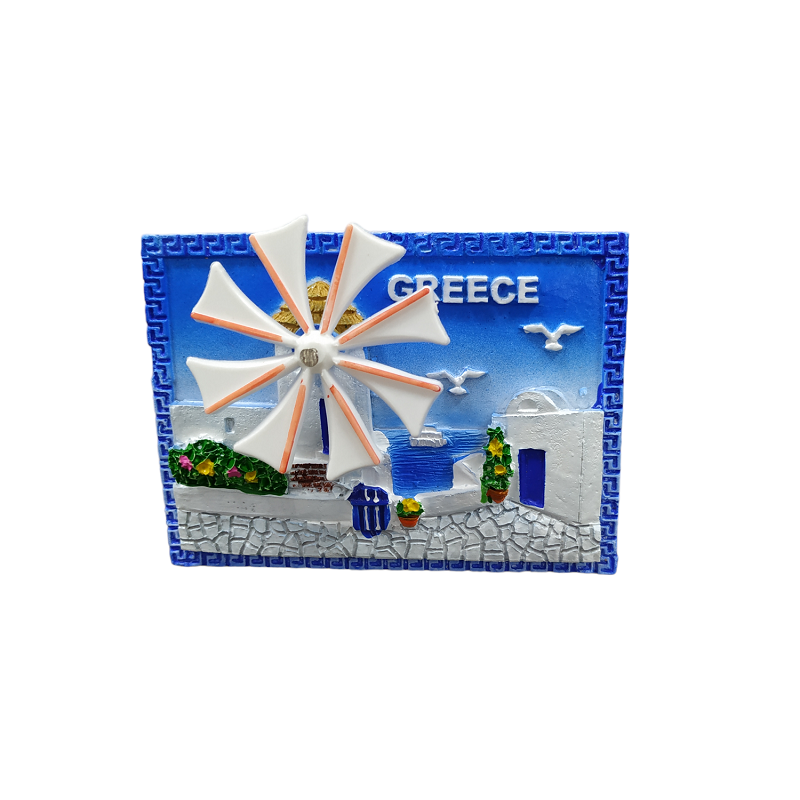 Tουριστικό μαγνητάκι Souvenir – Σετ 12pcs - Resin Magnet - Greece - 678193