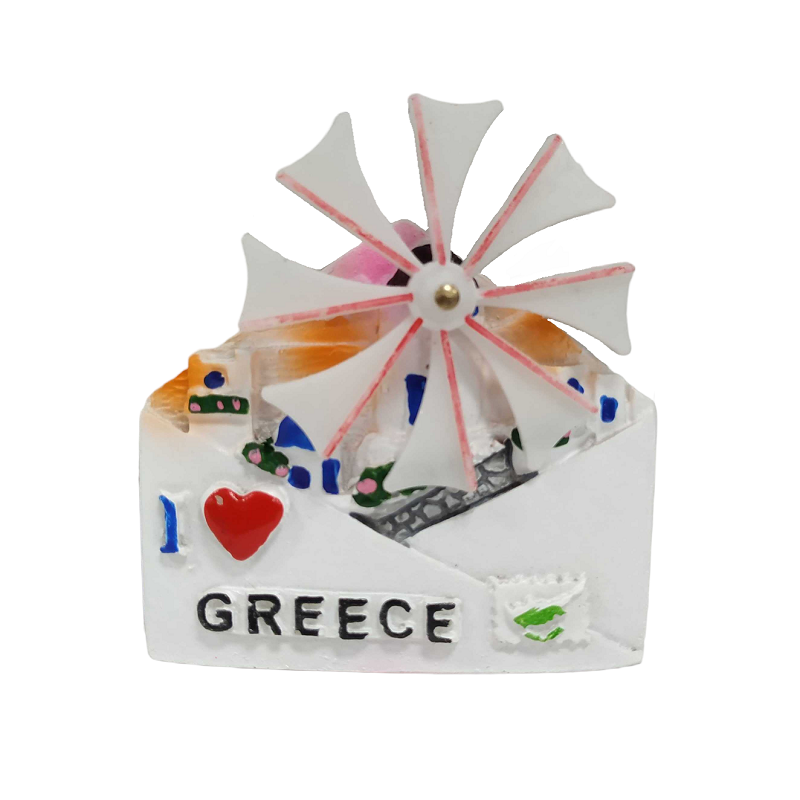 Tουριστικό μαγνητάκι Souvenir – Σετ 12pcs - Resin Magnet - Greece - 678211