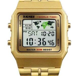Ψηφιακό ρολόι χειρός – Skmei - 1338 - Gold