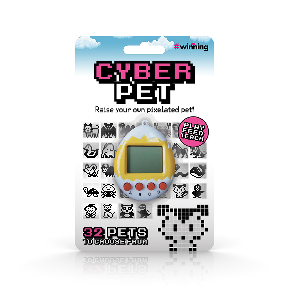 The Source Cyber Pet Καταπληκτικό ρετρό ηλεκτρονικό παιχνίδι κατοικίδιο σε σχήμα μπρελόκ
